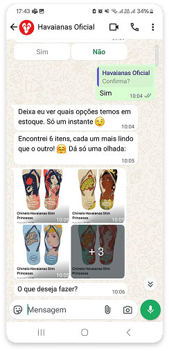 WhatsApp Havaianas